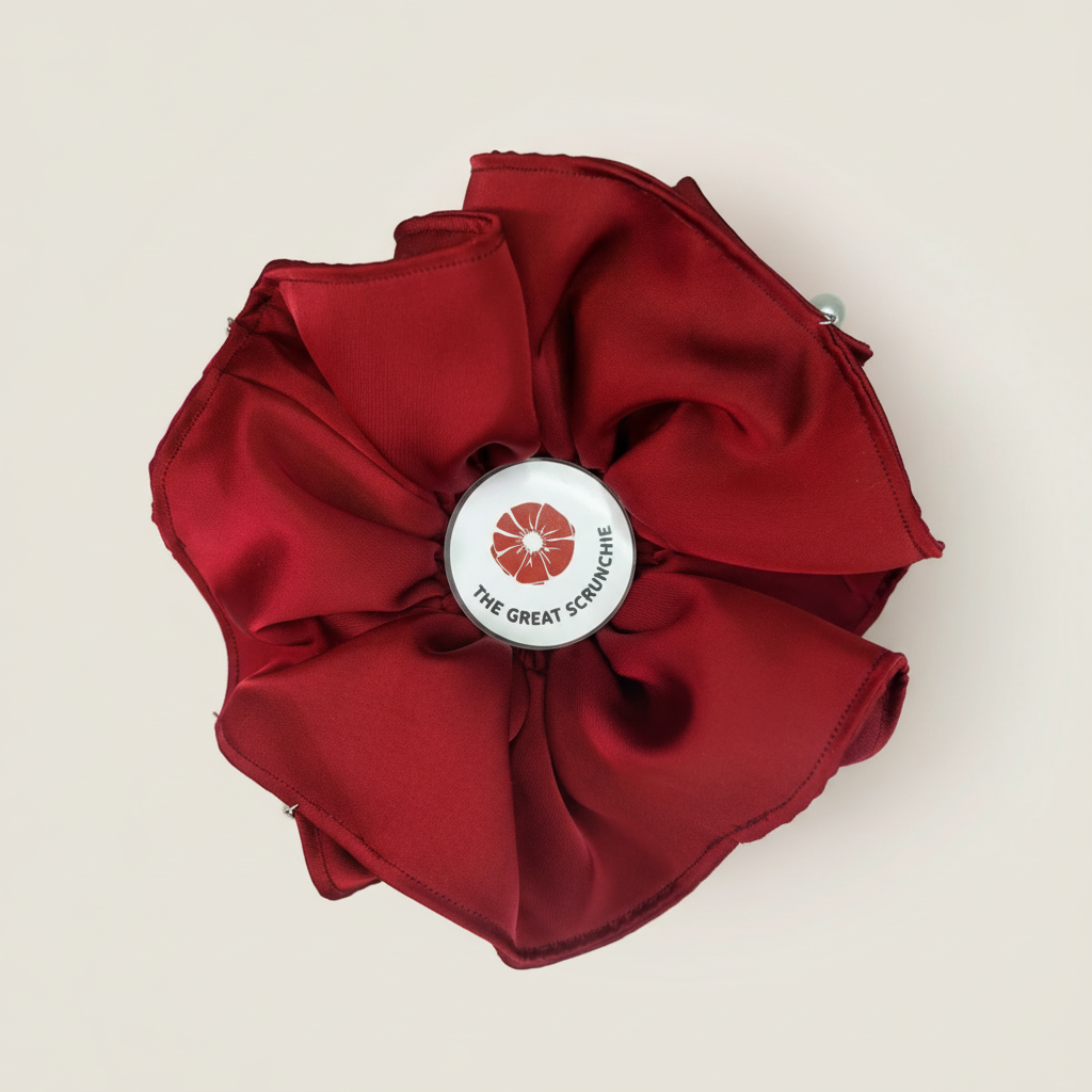 Oversized Handmade Scrunchie